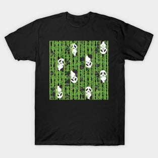 Pandas in Bamboo T-Shirt